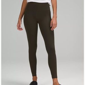 Lululemon Align 28” Size 4 Dark Olive